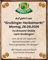 Gruibinger Herbstmarkt